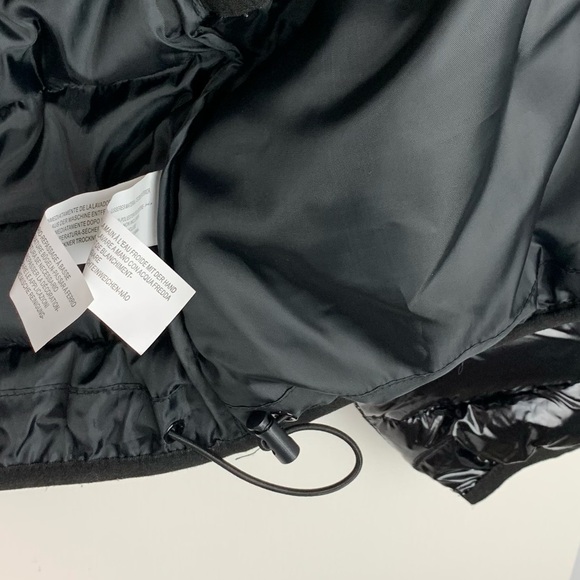 NWT Staple Pigeon Men’s Shinny Black Puffer Winter Jacket Streetwear XSmall - Picture 9 of 9